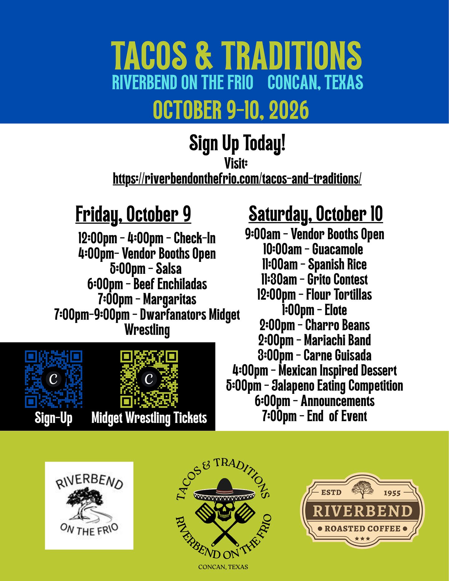 Riverbend on the frio river events